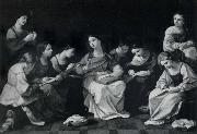 Guido Reni The Girlhood of the Madonna oil painting